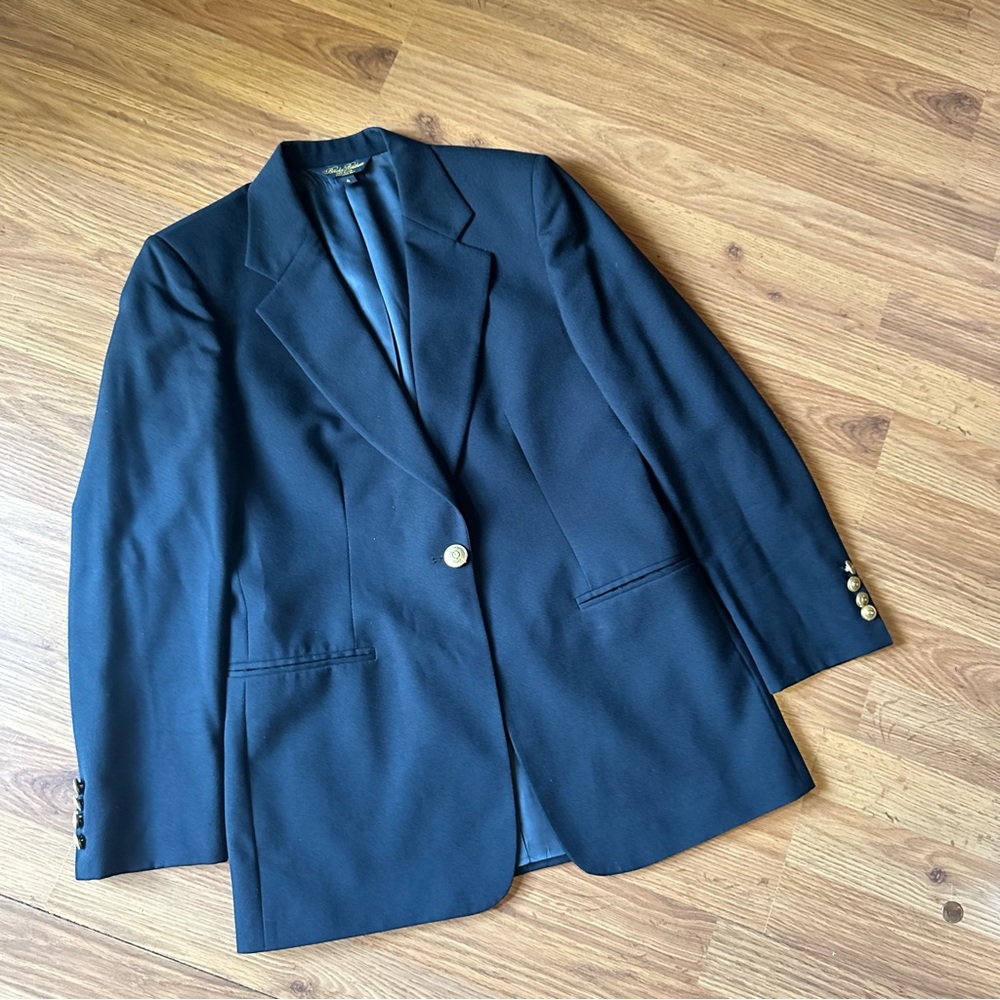 Vintage‎ Women’s Size 4 Navy Bobbie Brooks Blazer